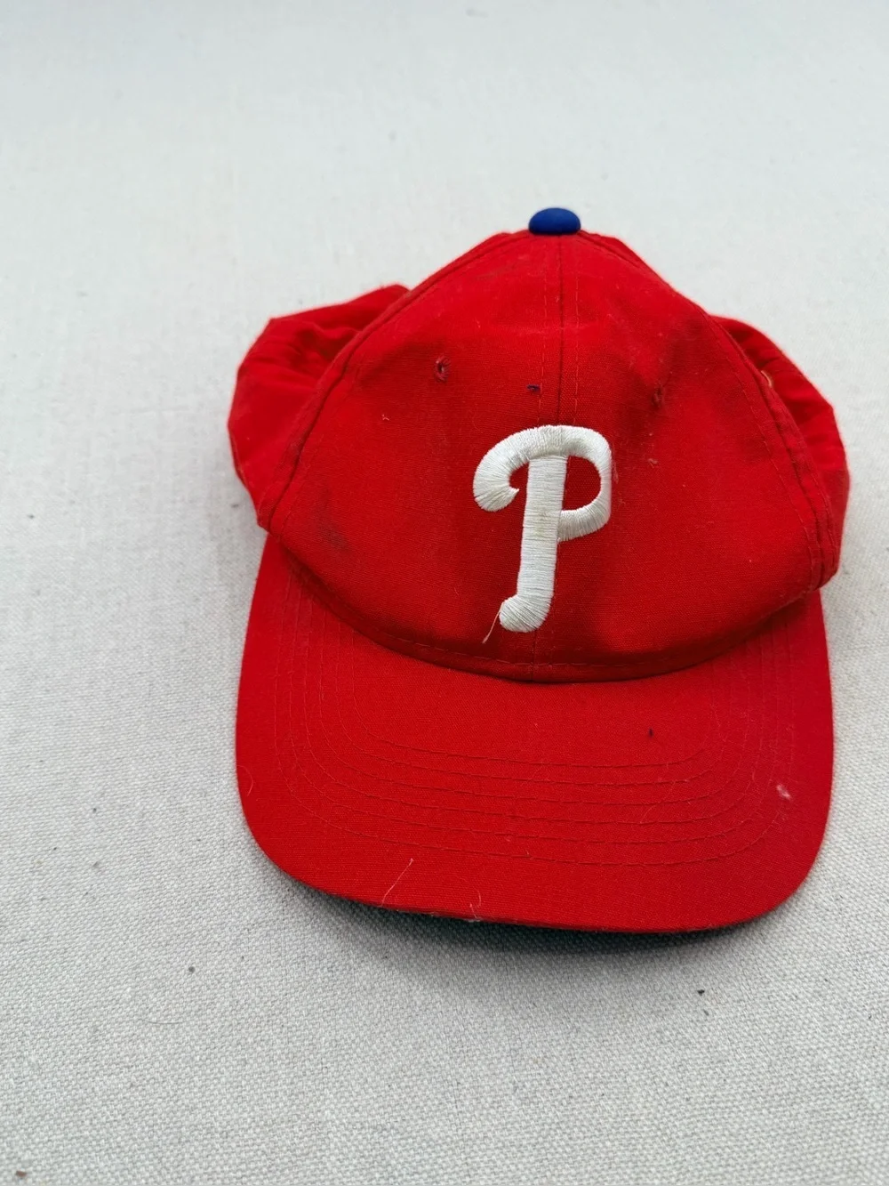 MLB Red and Green Boys' Pro Youth Baseball Hat